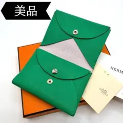 ◇エルメス◇シェブルミゾル/カルヴィ/デュオ/コインケース/小銭入れ/刻印:U