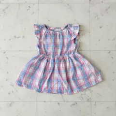 ブランシェス 女の子ノースリーブブラウス90キッズチュニック タンクトップのサムネイル
