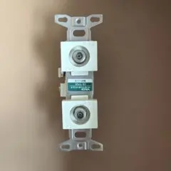 YAGI CS-T70A テレビ端子 2口 本体のサムネイル