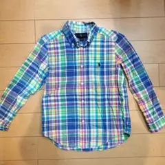 お値下げ！Ralph Lauren チェック柄 長袖シャツ 130