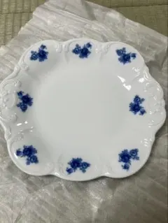 HUTSCHENREUTHER プレート 皿 ブルーローズ