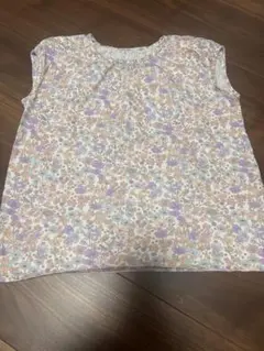 UNIQLO&ポール&ジョー花柄 ノースリーブ Tシャツ 120cmのサムネイル