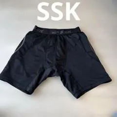SSK 野球 スライディングパンツ ブラック　160のサムネイル