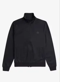 FRED PERRY ブラック ジップアップジャケット L