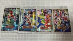 スーパー戦隊　イタジャガ　SR4枚　セット　計8枚　未開封