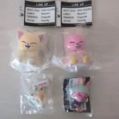 SKZOOガチャ DWAEKKI FoxI.Ny　4点セット