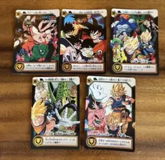 ドラゴンボールZ カードダス ドラゴンボール　LRカード　5枚　まとめ売り