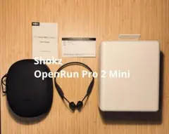 Shokz　OpenRun Pro 2 Mini　骨伝導イヤホン