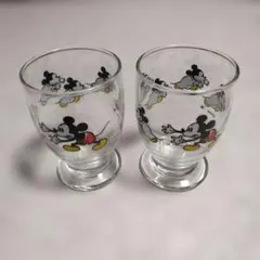 ミッキーマウス グラス 2個セット 日本製