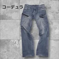 【人気】バートル 5002 コーデュラ デニム カーゴパンツ M ワークパンツのサムネイル