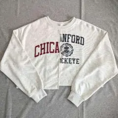 INGNI クロップドトレーナー スウェット ショート丈 インナー