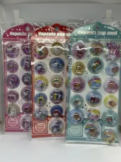 サンリオ　カプセルポップシール　キティ　シール　ハローキティ　カミオジャパン　⑦