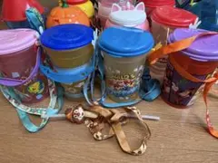 ディズニーキャラクター　12個セット　ポップコーンケース