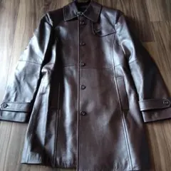 ユニクロ ヴィンテージ レディース ラムレザー コート