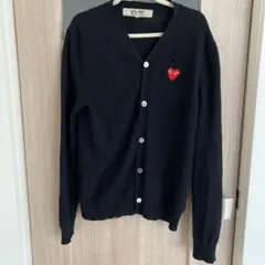 PLAY COMME des GARCONS カーディガン ブラック Lサイズのサムネイル