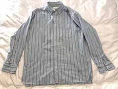 美品　ユニクロ×JWA オックスフォードオーバーサイズシャツ Lブルー