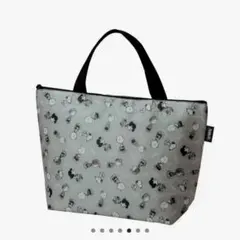 スヌーピー 保冷バッグ グレー