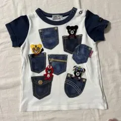 DOUBLE.B ミキハウス 半袖Tシャツ 90cm