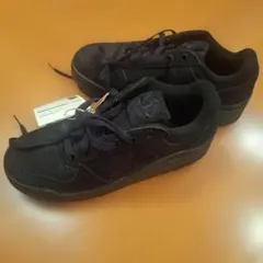 新品！24cm adidas ブラック スエード スニーカー 希少