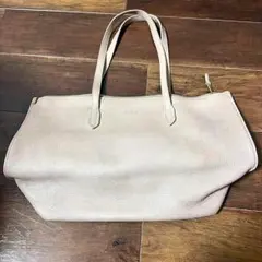 FURLA フルラ レザートートバッグ アイボリー グレージュ A4収納