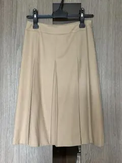 【ANAYI 】キャメルフレアスカート 38