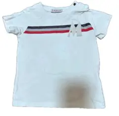 MONCLER ベビー 70 80 半袖Tシャツ Tシャツ 白