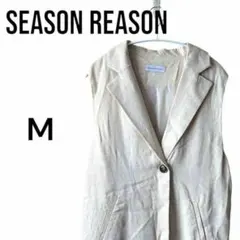 SEASON REASON レディース ロングワンピース ベージュM