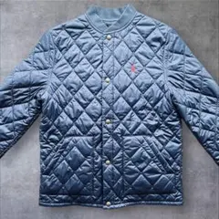 ラルフローレン　紺　ネイビー　キルティングジャケット　L