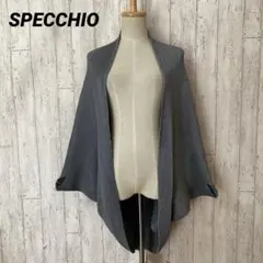 SPECCHIO スペッチオ ドルマンスリーブ プリーツ カーディガンのサムネイル