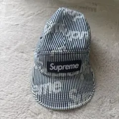 美品】Supreme ヒッコリーキャップ 24SS Box Logo - メルカリ