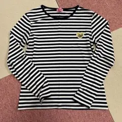 JENNI love ボーダー柄 長袖カットソー