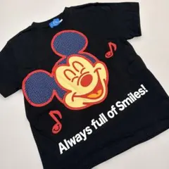 ミッキーマウス Tシャツ 120サイズ 黒