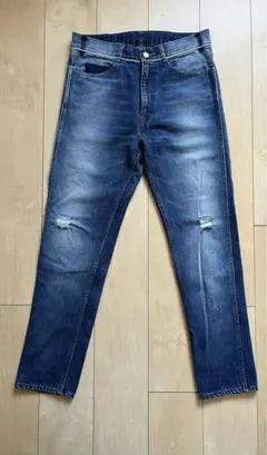 ナゲッツ ストレートデニム ダメージ加工ありのサムネイル