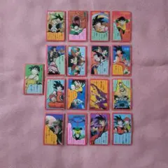 当時物】ドラゴンボールZ マグネット 9枚セット（ホロ2枚/ノーマル7枚