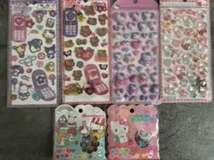 ハローキティ シール 6パックセット　サンリオ