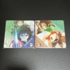 竈門炭治郎　冨岡義勇　錆兎　カフェ　コースター　立志編　鬼滅の刃