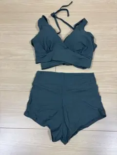 オシャレボ カシュクールビキニ カーキのサムネイル
