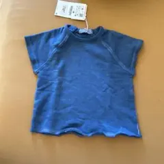 ZARA baby インディゴカラー半袖プルオーバーのサムネイル