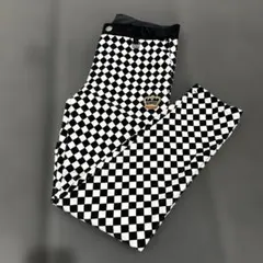 ✴︎美品✴︎MARK&LONA コーデュロイ　モノクロ　ゴルフパンツ　L