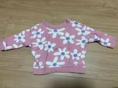 BRANDED 花柄トレーナー 80センチ