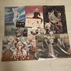 TRIGGER 九条天 缶バッジ クリアファイル ウエハースカード まとめ