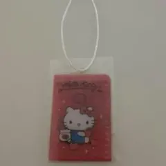 限定品 ハローキティ ミニファイル 赤 プレミアムマスコット