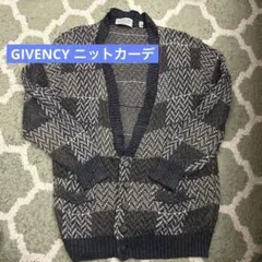 GIVENCY ニットカーデ　古着　レトロのサムネイル