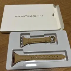 WFEAGL Apple Watch バンド 38mm キャメル