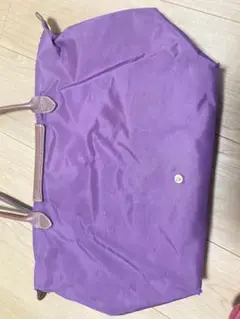 LONGCHAMPレディース　トートバッグ　　 紫色