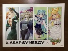 モンスターストライクASAP SYNERGY コラボ ポストカード