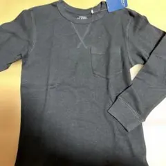 長袖カットソー 140cm ブラック