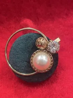 パールとクリスタルのポニーフック