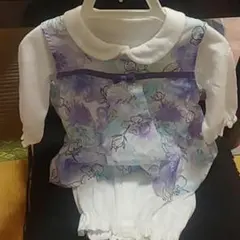 ANNA SUIミニ　エプロン+カバーオール　新品未使用　タグ付き