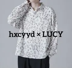 LUCY ルーシー アムンゼンプリントシャツ レオパード　メンズ
